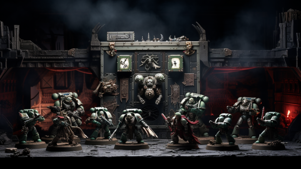 Warhammer 40k patrol box of dark angels faction